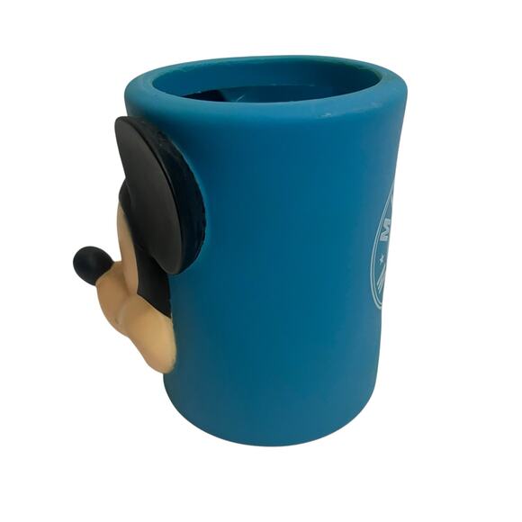 Vintage Y2K Disney Mickey Mouse Blue Pencil Cup - Picture 7 of 12
